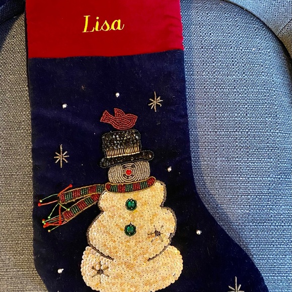 Personalized stockings & 3 Towel Set - Picture 3 of 6